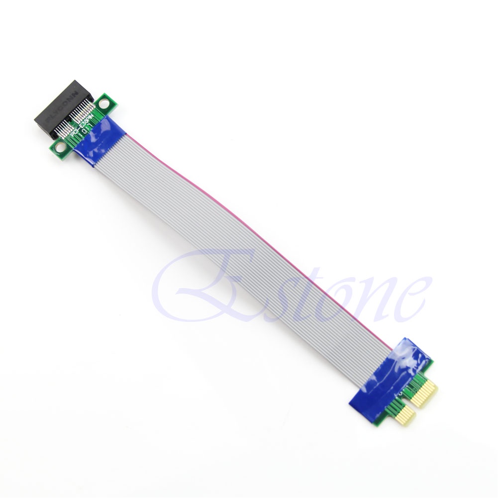 Btsg Flex Ribbon PCI Untuk Express PCI-e PCIe Riser Card Extender Extension Ribbon Cabl