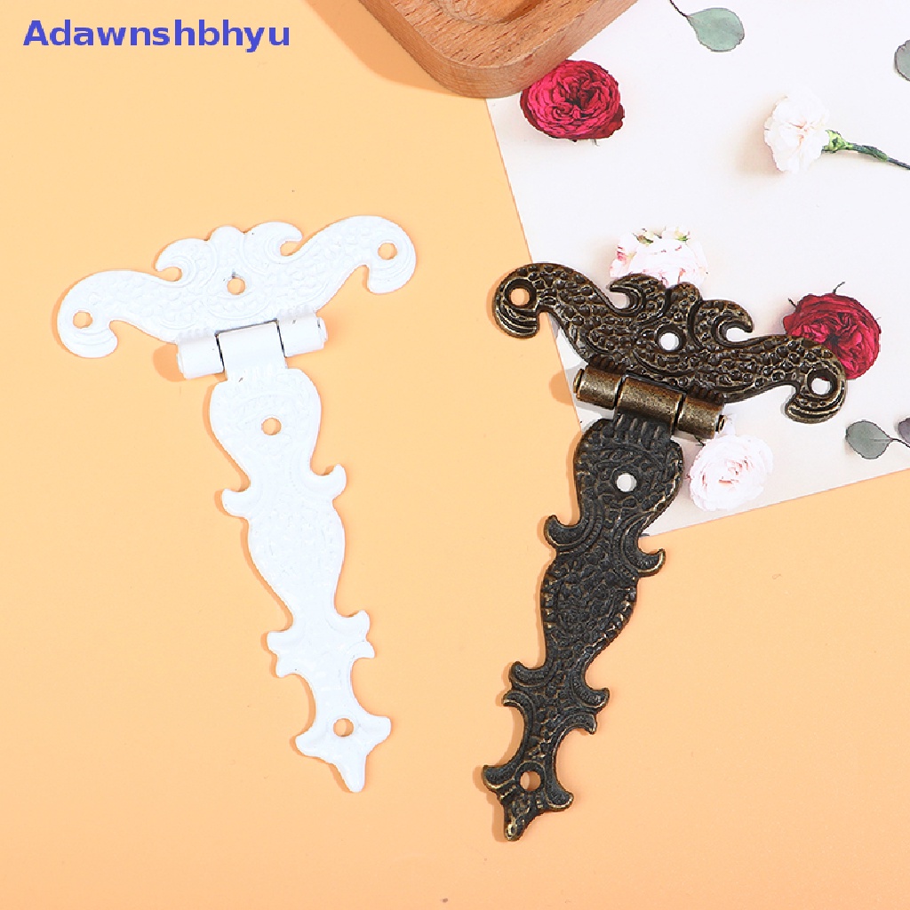 Adhyu Retro Alloy Door Connector Vintage Alloy Engsel Jendela Lemari Kotak Perhiasan ID