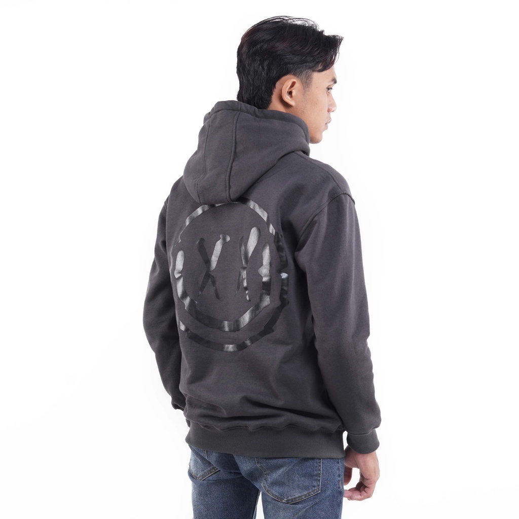 JACKET HOODIE FRIDAY KILLER | DIPPY DARK GREY HOODIE