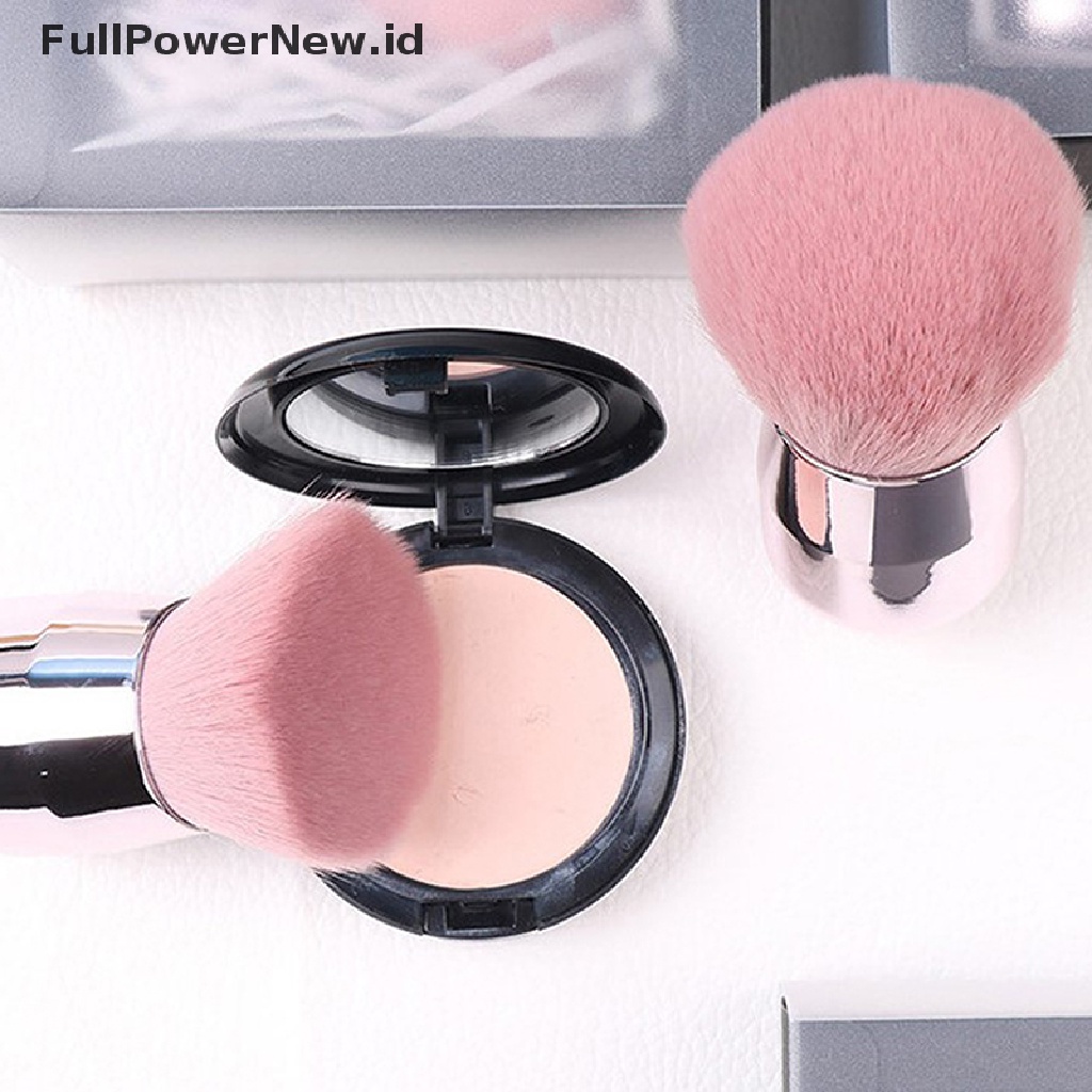 Power Makeup Brushes Loose Power Brush Soft Cream Untuk foundation Face Blush Brush New ID