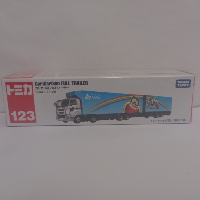 Tomica No 123 Garigarikun ful trailer truck Diecast Mobil truk takara tomy
