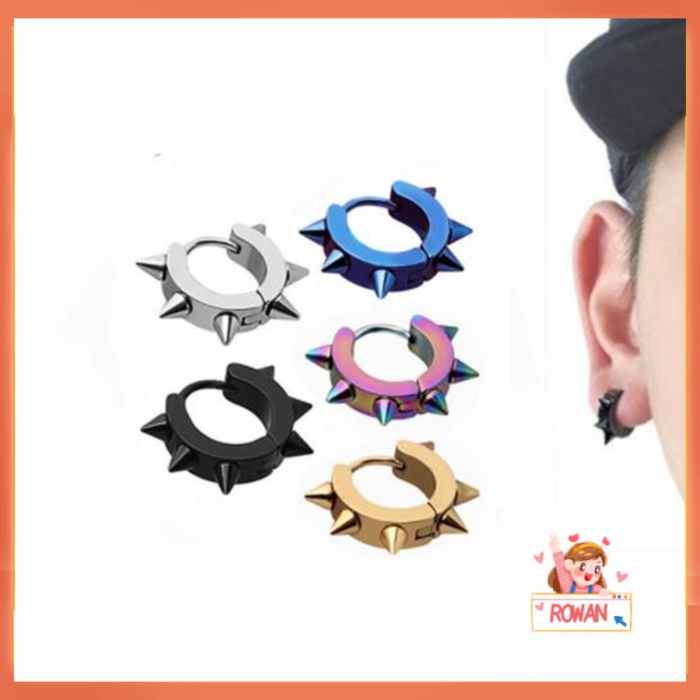 R-flower Earrings Aksesoris Pesta Stainless Steel Perhiasan Fashion Tindik Telinga