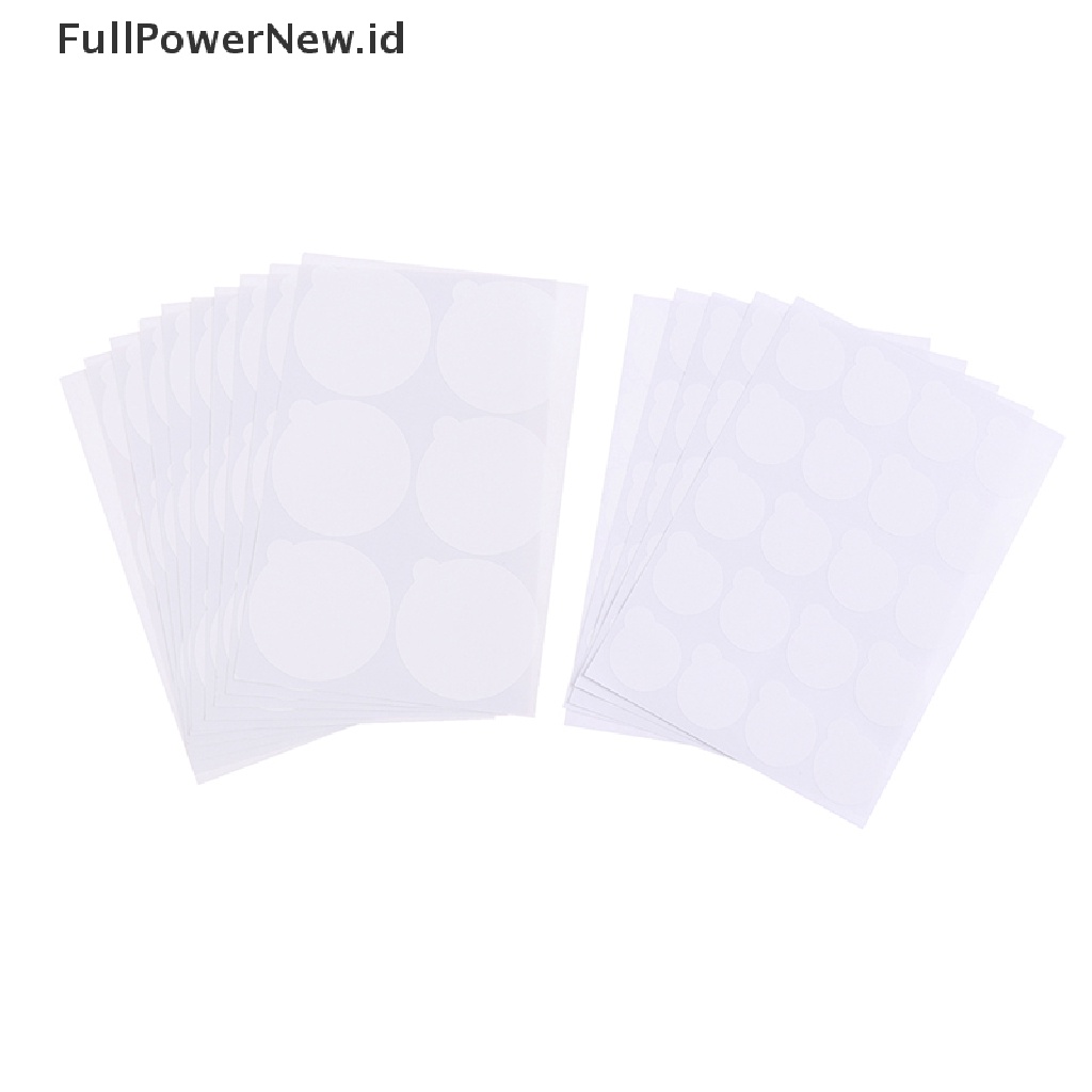 Power 60/100Pcs Eyelash Extension Tempat Lem Foil Palet Lem Kertas Patch Sticker ID