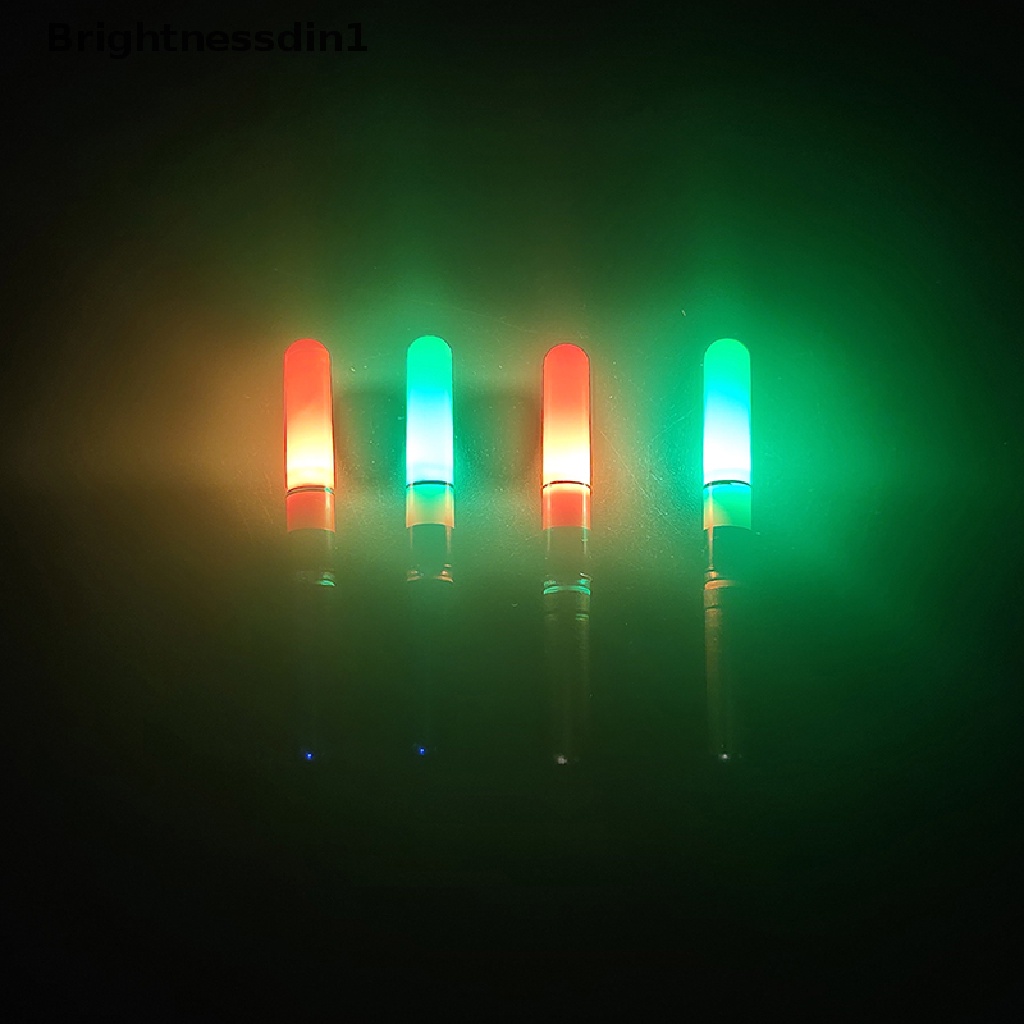 [Brightnessdin1] 2pcs Light Stick Lampu Bekerja Dengan LED Luminous Float Night Fishing Bobber Boutique