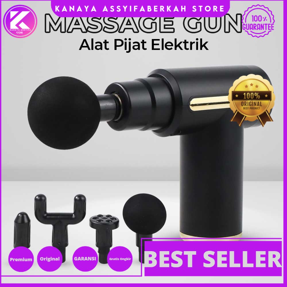 LEHIKO Alat Pijat Elektrik Pundak Punggung Tangan Massage Gun - BX720