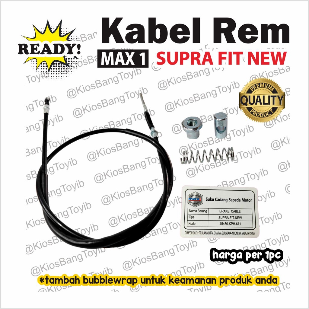 Kabel Rem Belakang Honda SUPRA FIT NEW (max1)