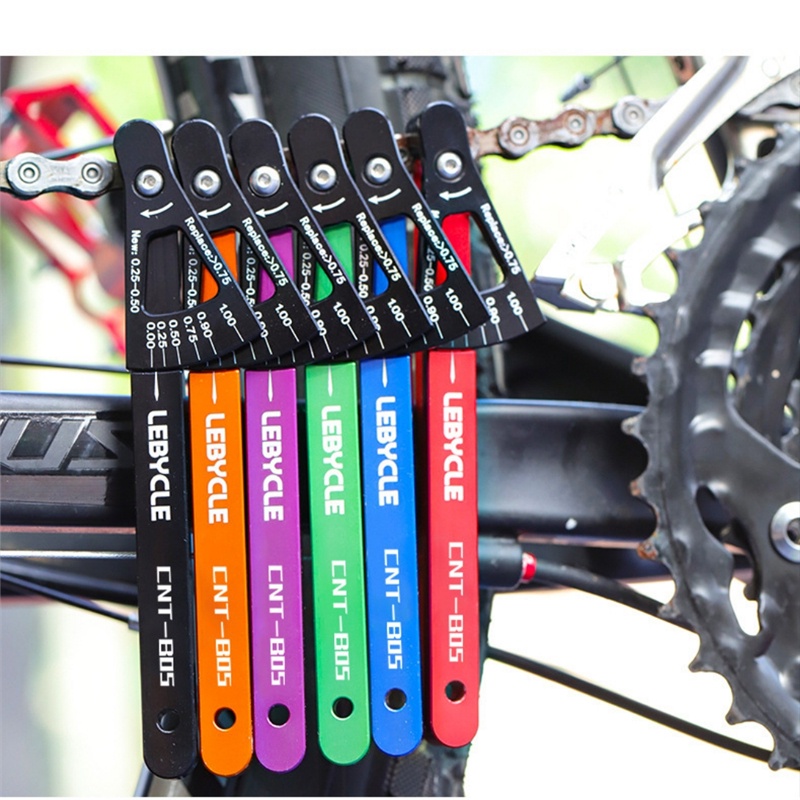 [AYBX] Mtb Rantai Sepeda Memakai Indikator Alat Chain Checker Kits Multi Fungsi Chains Gauge Measure