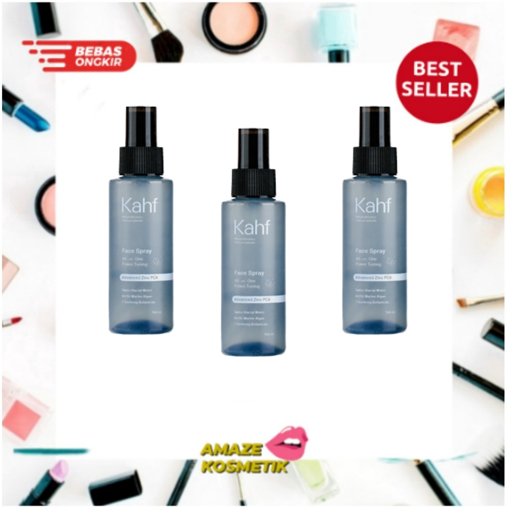 KAHF All-in-One Power Toning Face Spray 100 ml - Toner Wajah Pria - amaze_kosmetik