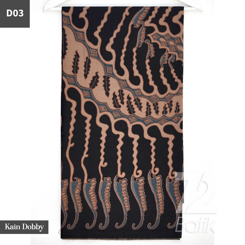 KAIN BATIK PREMIUM Dobby Motif Kawung Kelabang Warna Coklat Tua 723316 Cap 72 Jarik Jarit Samping Kebat Panjang Batik Dobby Modern Premium Bahan Seragam Batik Pernikahan Kantor Keluarga Murah Kamen Jadi Batik Bali Lembaran