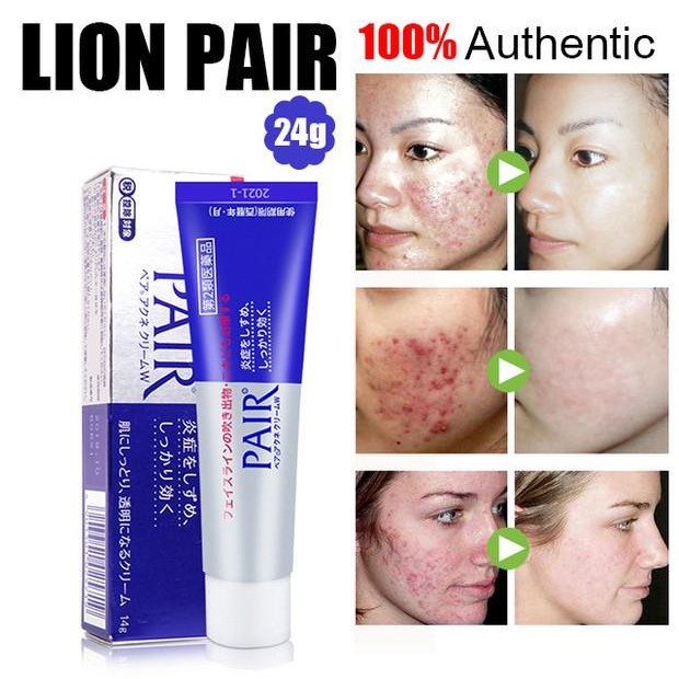 Lion pair acne cream acne gel spot care anti acne made in japan origin produk jepang 24g