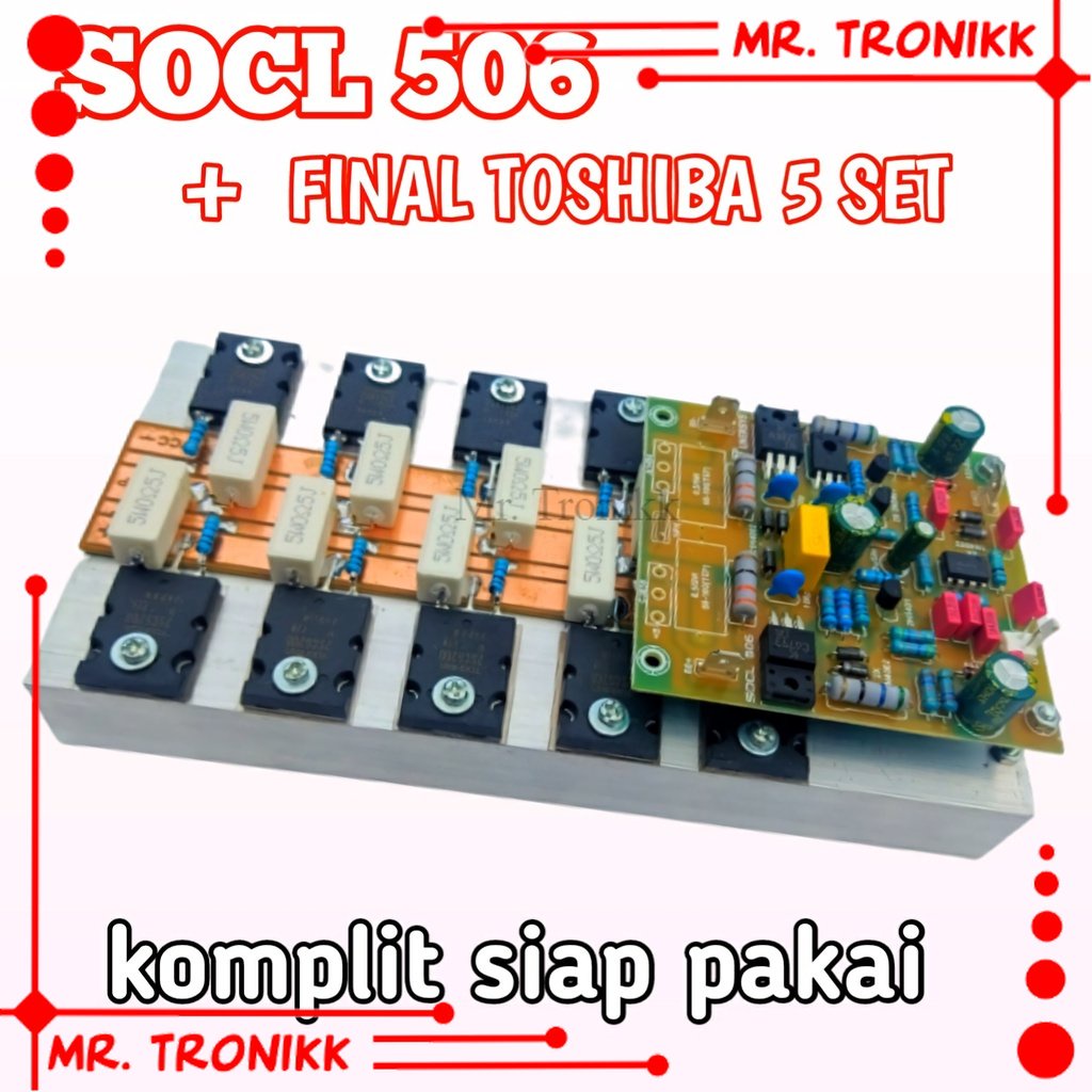 SOCL 506 TUNERSYS + TOSHIBA 5 SET TOSHIBA ORIGINAL Kualitas Bagus