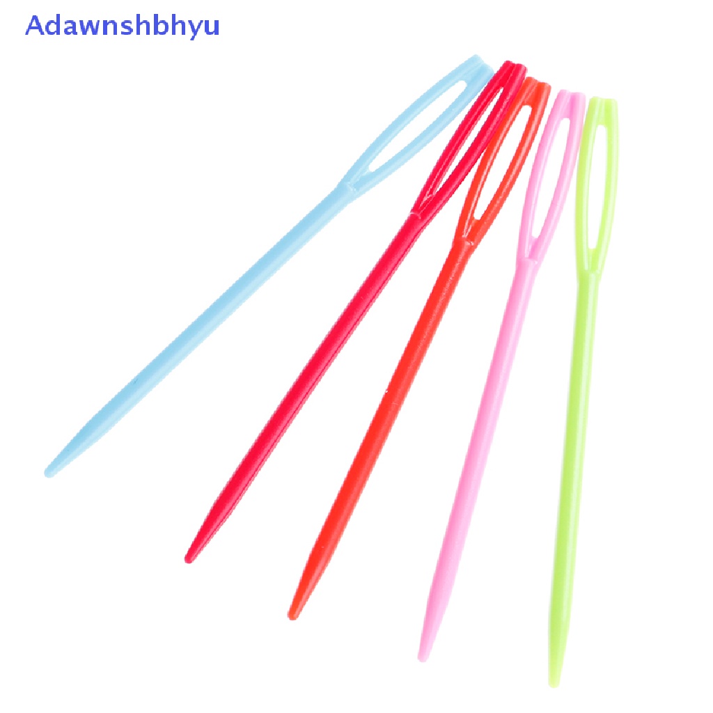 Adhyu 100Pcs 7cm Plastik Knitg s Crochet Hooks Tapestry Wol Benang s DIY 20pcs 7cm Plastik Knitg s Crochet Hooks Tapestry Benang Wol s DIY  Hook Kaitan Knitg s Plastik 7cm Tahan Lama