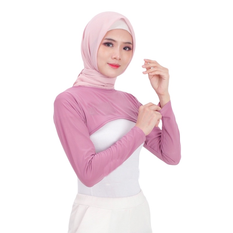 Inner manset / Crop inner turtleneck Manset Balero Wanita