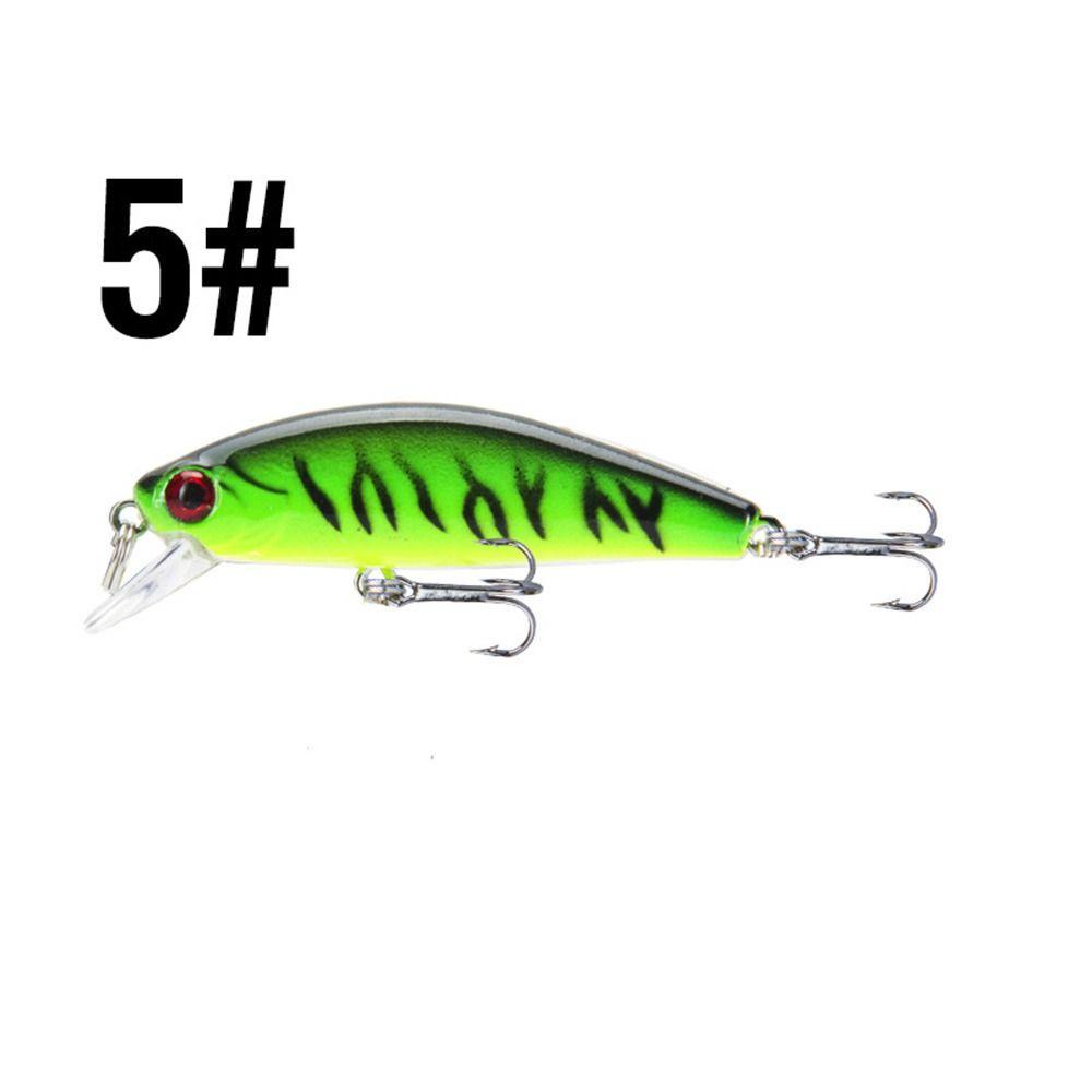 TOP 5pcs /Box Umpan Ikan Kecil Tenggelam Baru Crankbaits 5.5cm 6.5g Ikan Kecil Umpan