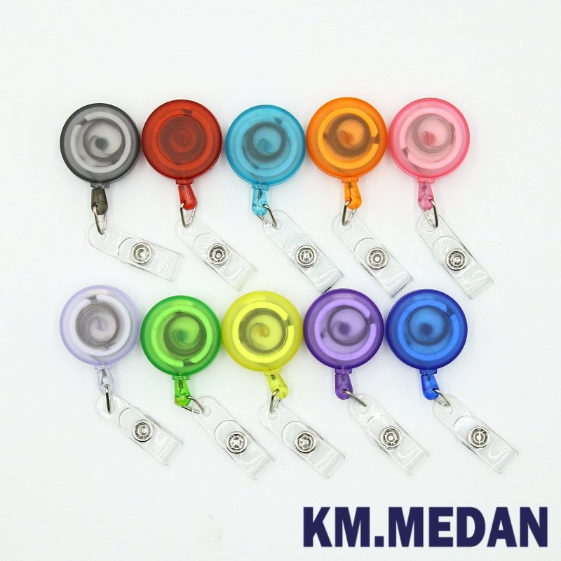 

KM.Medan - Yoyo Putar List Chrome Tali Id Card Gantungan ID CARD Hang Tag NameTag yoyo gantungan idcard