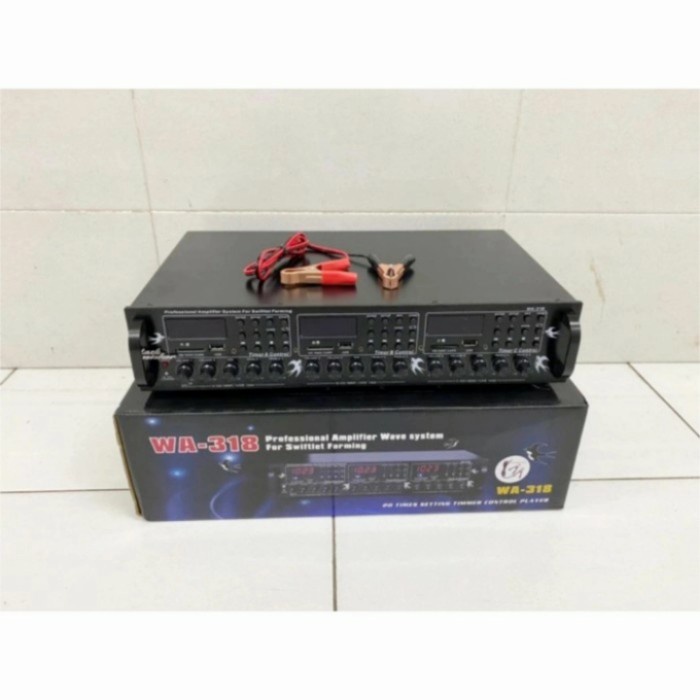 Power amplifier walet original blackspider wa 318 wa318