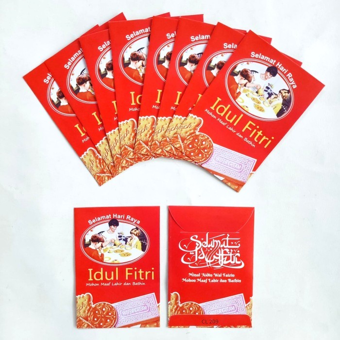 NEW GROSIR Angpao Lebaran Murah Angpau Selamat Idul Fitri Snack Lucu Viral Amplop Lebaran Idul Fitri Harga Grosir Termurah