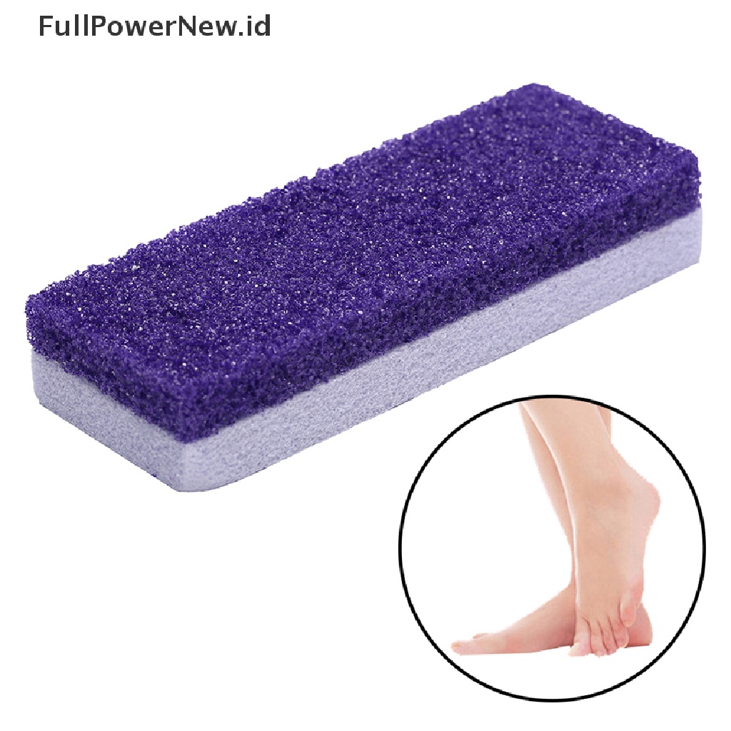 Power Pedicure Alat Penggiling Kaki Pumice Stone Kaki Anti Selip Kaki Rasp Alat Kecantikan ID