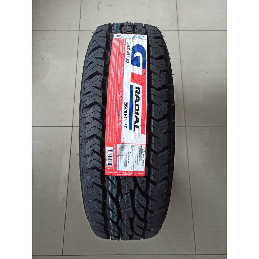 GT Radial Savero AT Plus 205/70 R15 Ban Mobil Taruna CRV Katana Hilux