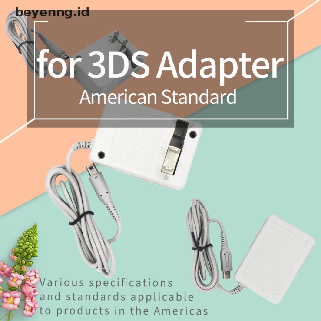 Beyen EU US Plug Travel Charger Untuk Nintendo NEW 3DS XL AC 100V-240V Power Adapter ID