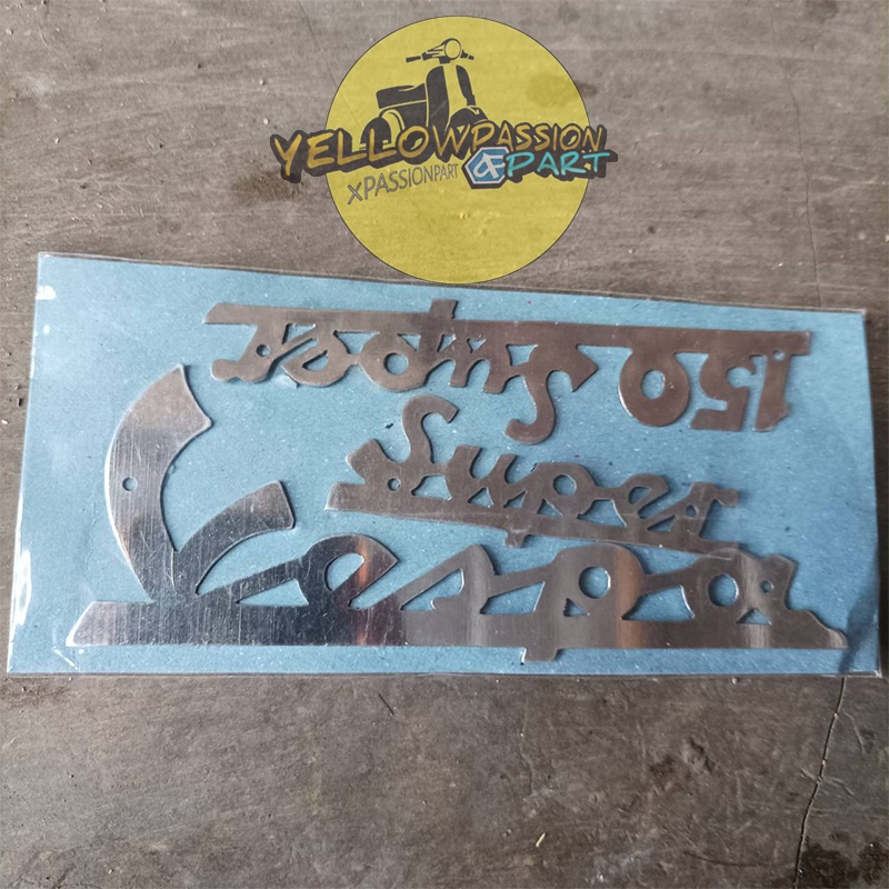 Emblem Vespa super