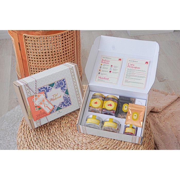 

Terlaris ✨ -Hampers Idul Fitri Lebaran Paket Lengkap Snow Birdnest 7in1 Free Kurma- 2.2.23