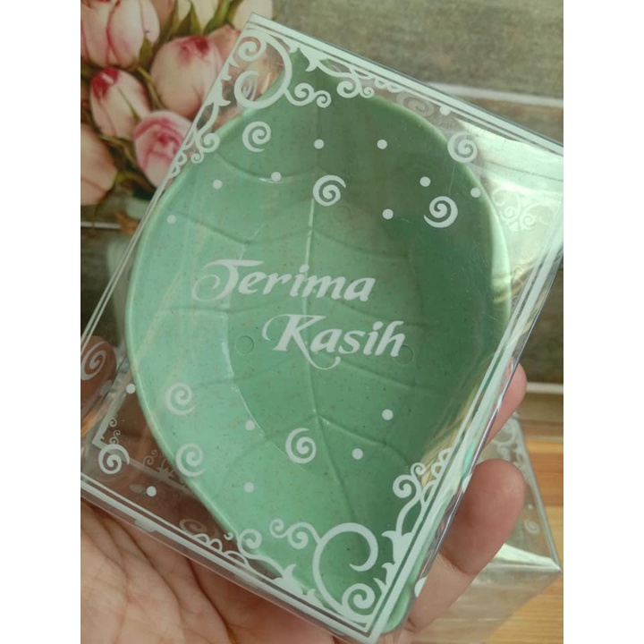 AZAHRA Mangkuk DAUN Mini Plastik Bentuk Daun Serbaguna / Mangkuk Daun Souvenir