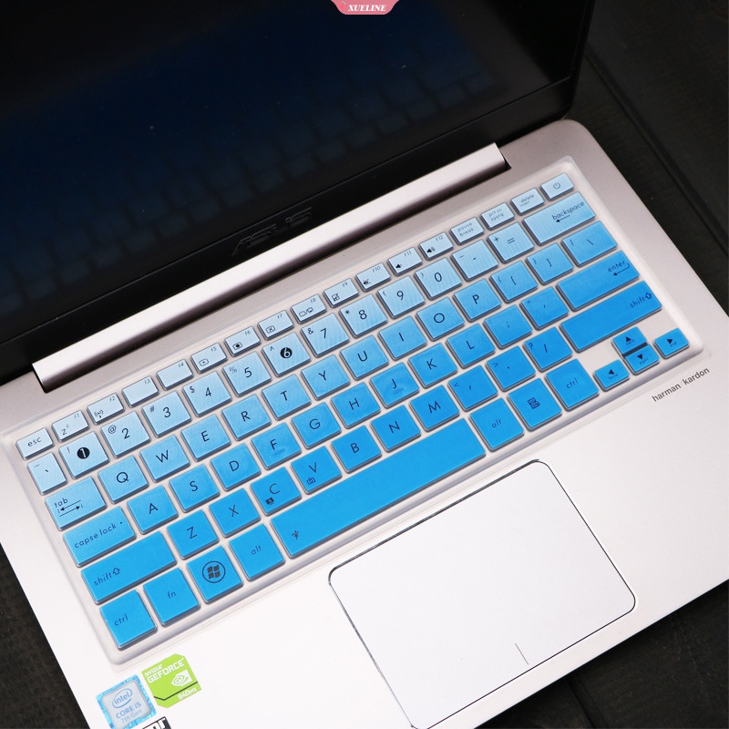 Untuk 13.3inch ASUS UX410UQ UX430UQ UX410 UX460 Silikon Lembut Penutup Debu Notebook PC laptop Keyboard Pelindung Cover [ZXL]