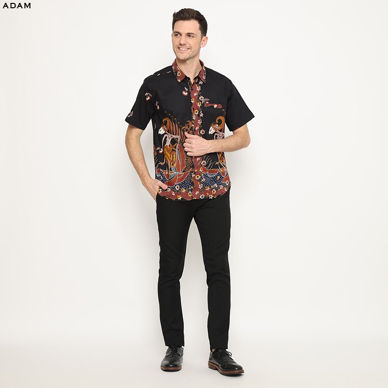 Kemeja Batik Pria / Kemeja Lengan Panjang / Kemeja Lengan Pendek /Hem Batik Couple Pria / Adam