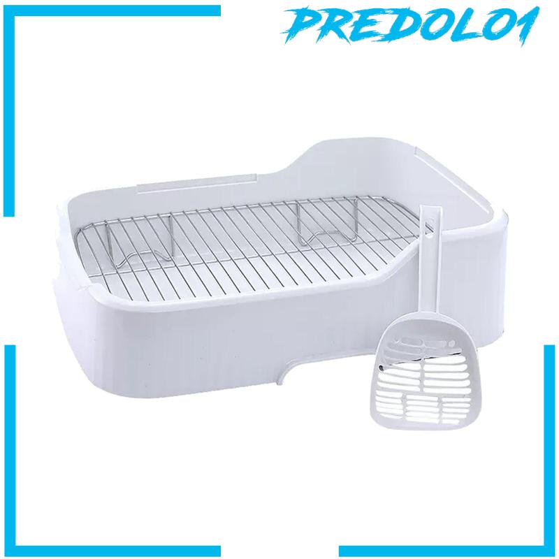 [Predolo1] Toilet Anjing Jaring Untuk Anjing Kecil Dan Sedang Mudah Dibersihkan Dengan Perlindungan Dinding