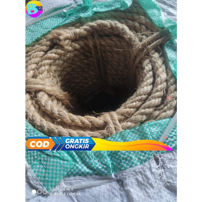 

TALI TAMBANG BESAR 10 MM MANILA TALI GONI TALI DADUNG TALI IKAT BARANG B82 TALI GURITA PERMETER TALI TAMBANG BESAR 10 MM PROMO