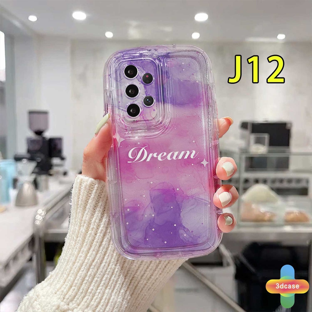 Pasangan Soft Case Bening Untuk Samsung A13 A03 A22 A32 A14 A52 A12 A04 A04S A23 A03S A50 A02S A20 A50S A30S A52S A30 M12 M22 M32 A125 A14 LTE A13 Lie A037F F12 M04 M10S M02S A025 A205 F02S Fantasi Langit Berbintang Bintang Bulan Shockproof Airbag Cover