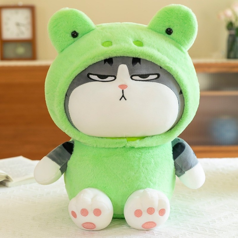 25cm Animal My emperor cat Mainan Mewah Kelinci Kucing panda teddy bear Boneka Hadiah Ulang Tahun Untuk Anak Pacar