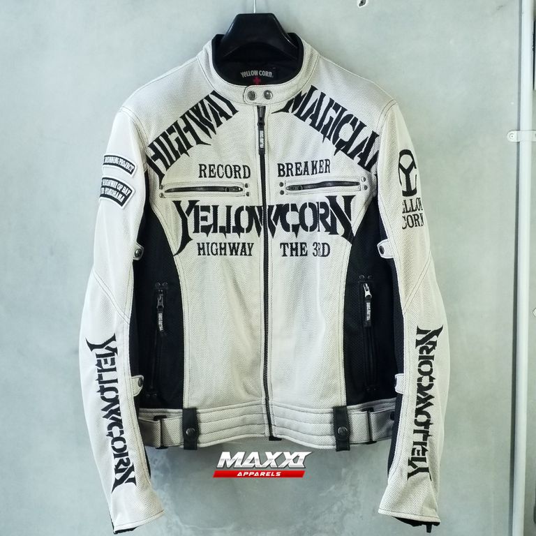 Jaket motor yellow corn - YB 1105 BB (60kg - 75kg)