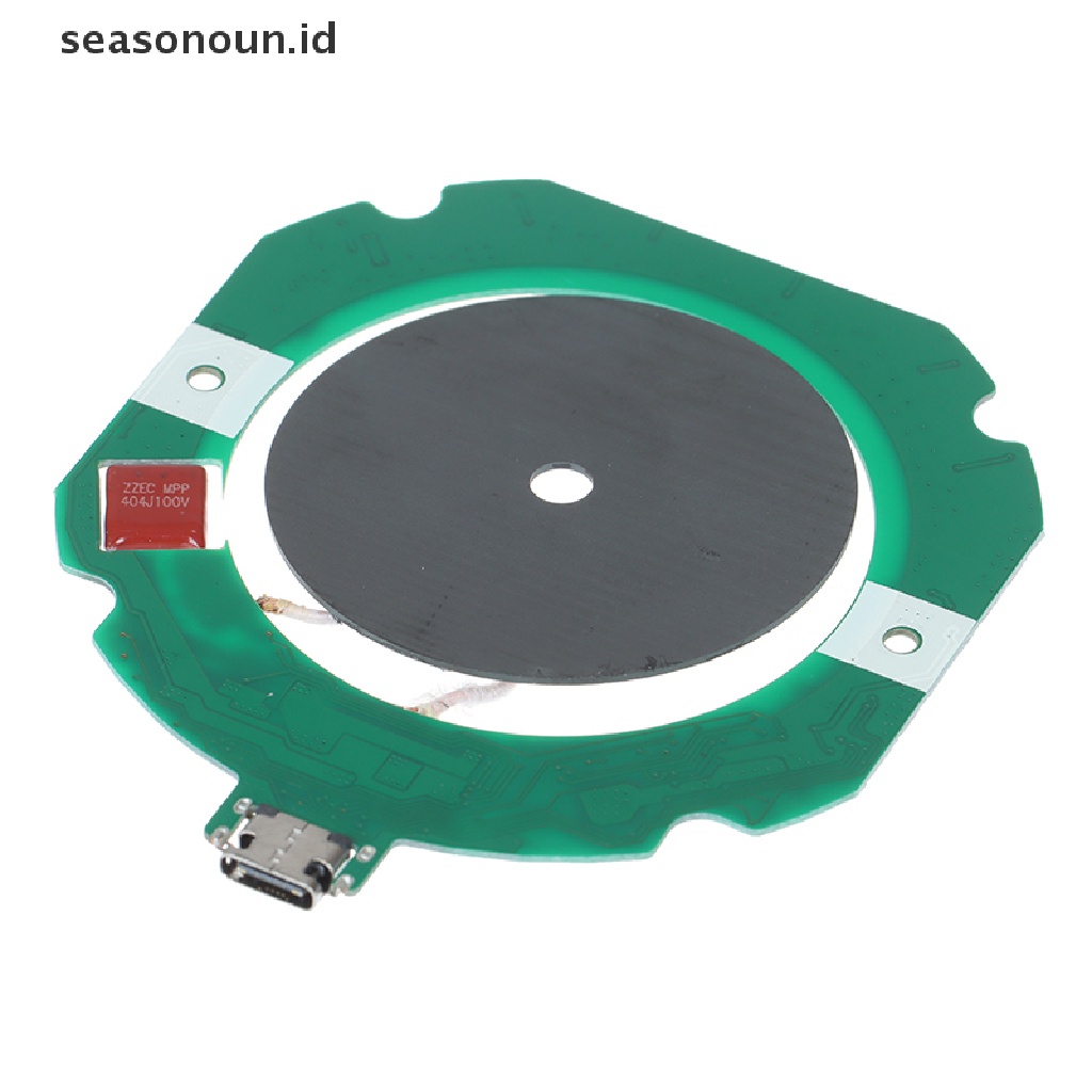 Seasonoun 15W Qi Fast Wireless Charger PCBA Modul Pemancar Papan Sirkuit+Coil Charging.