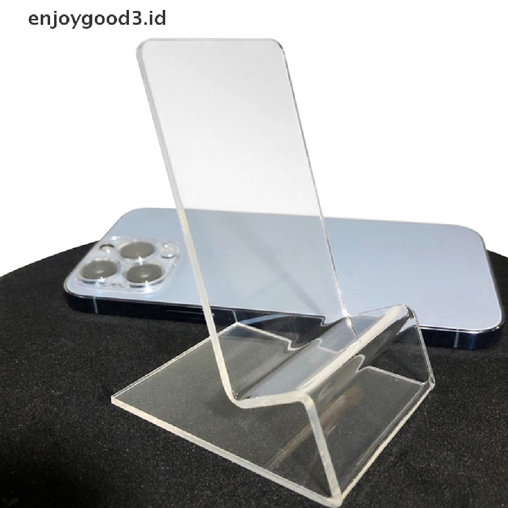 【Rready Stock】 Acrylic Plastic Transparent Stand Shelf Window Counter Display Showcase For PSV Game Console Phone Holder Tablet  Tray （ID）