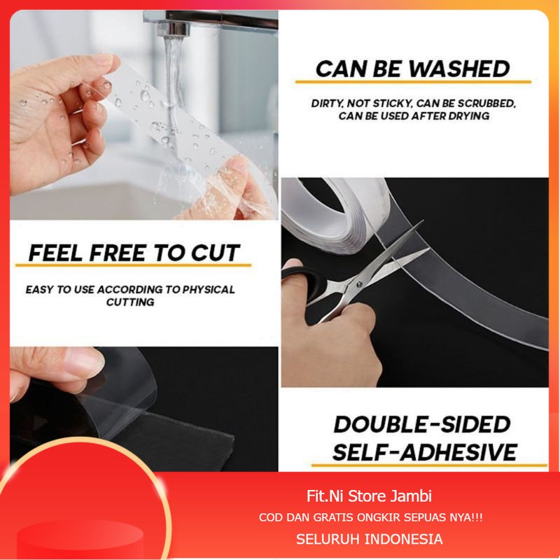 

NANO TIPE TAPE/DOUBLE TAPE LEM PEREKAT SERBAGUNA