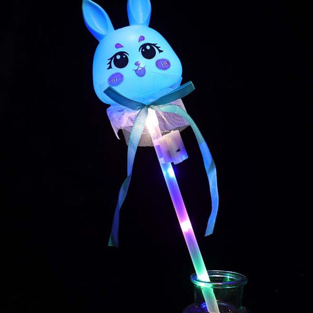 Fishstick Luminous Lantern Mainan Permainan Hadiah Masa Kecil Klasik Hiburan Hadiah Home Decor Entertainment Alat Untuk Mainan Anak Lentera Portabel Lentera Kelinci Bercahaya