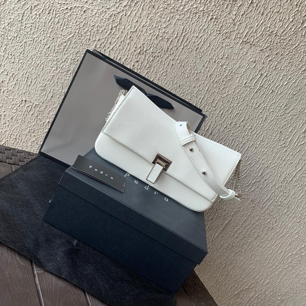 LUXY LX2332 TAS SELEMPANG WANITA PED*RO PRISM SHOULDER LEATHER BAG FREE BOX + SERTIFIKAT