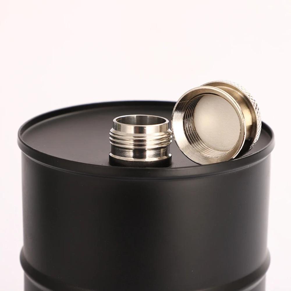 Populer Teko Wine 25oz Vodka 304wadah Minyak Stainless Steel Jug Portable