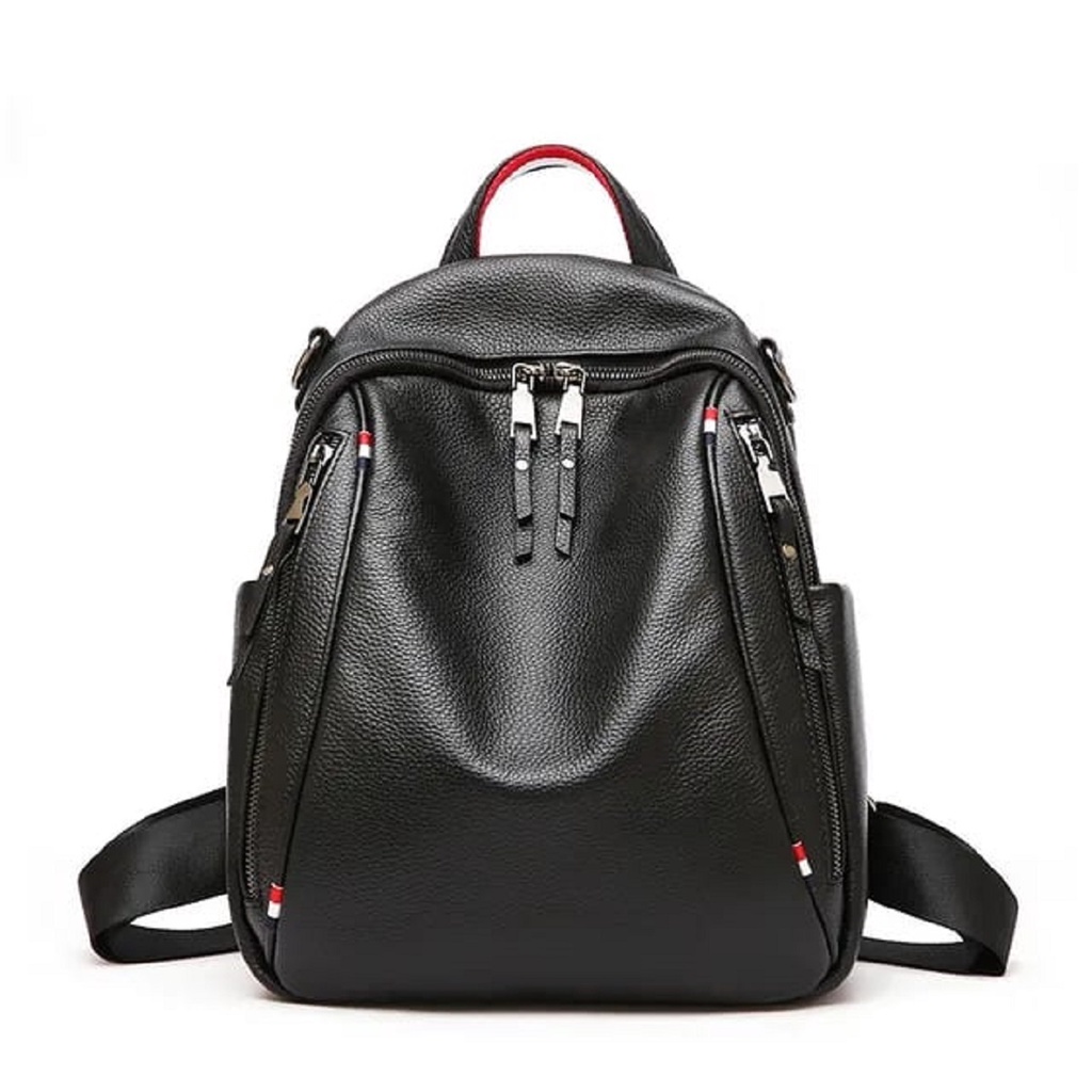 MORMON - Tas Ransel Micro Tas Wanita  Tas Punggung Bahan Micro Kulit Sintetis Backpack Fashion Murah Import