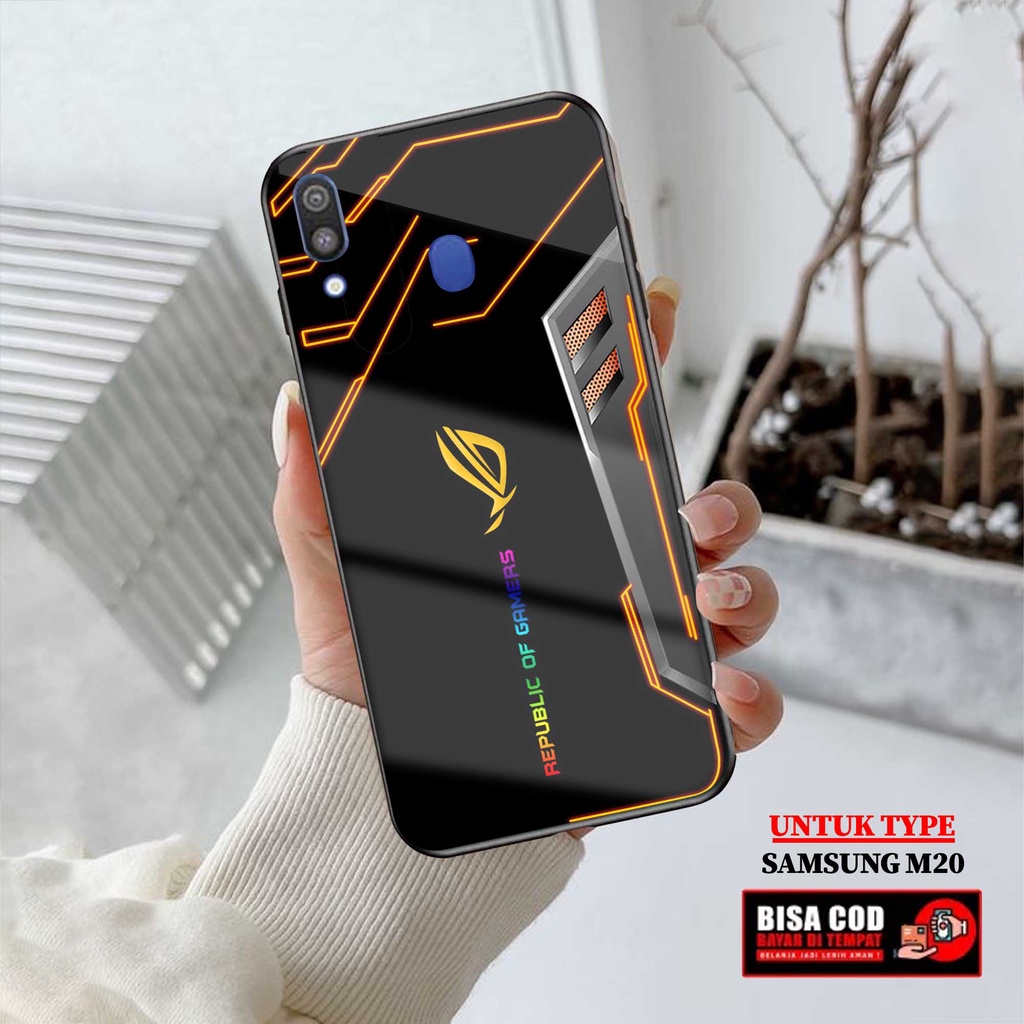 Case Samsung M20 - BRAVO - Fashion Case hp Samsung M20 - Casing hp Samsung M20 - Silikon hp - Pelind