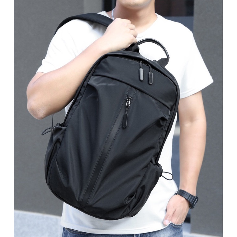 IMURA | Ransel Import USB Nylon Waterproff Laptop s.d 16 Inchi Backpack import