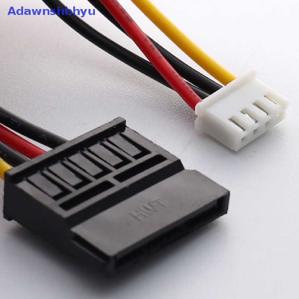 Adhyu SATA 15pin Female To 4pin Female FDD Floppy Adapter Hardisk Kabel Power ID