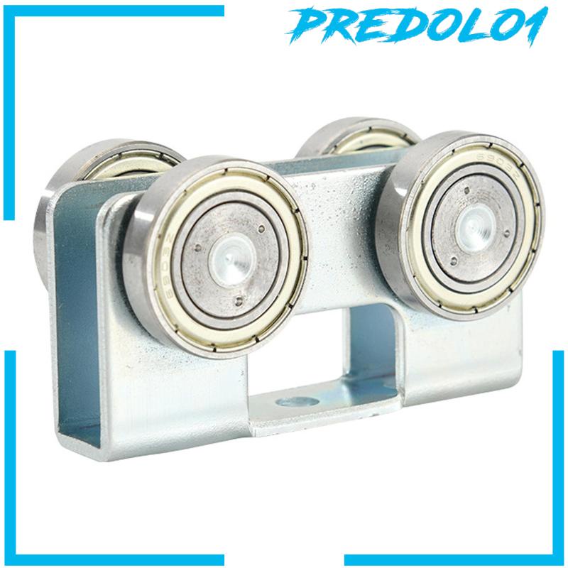 [Predolo1] 4 Wheel Trolley Assembly Stable Welded Roller Trolley for Cabinets Curtains