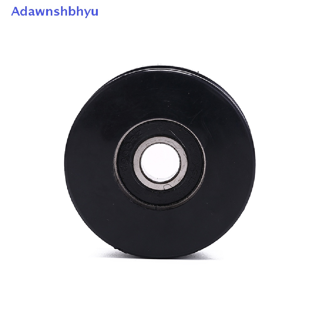 Adhyu 1pc 50mm Hitam Bantalan Pulley Roda Kabel Peralatan gym Part Wearproof gym kit  Id