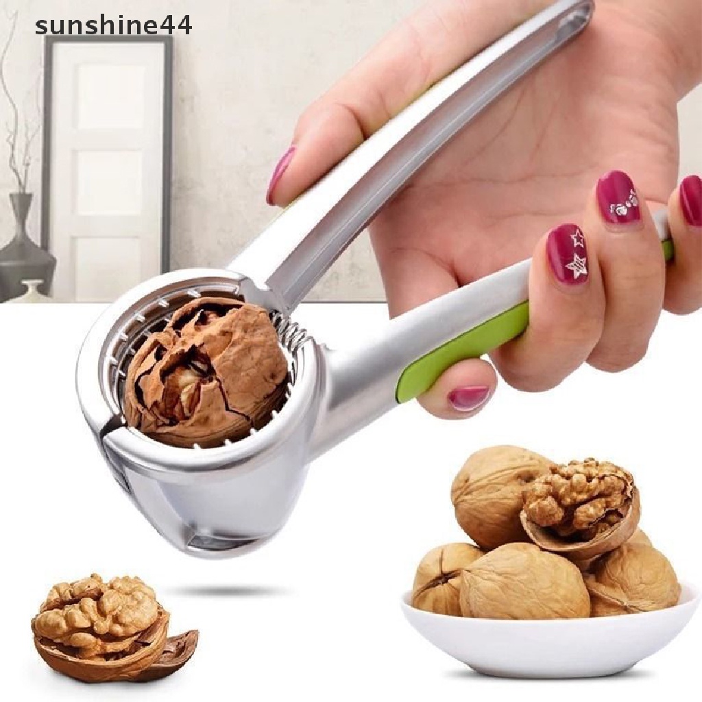 Sunshine Portable Nut Cracker Alat Dapur Gadget Pemipil Walnut Opener Nutcracker ID