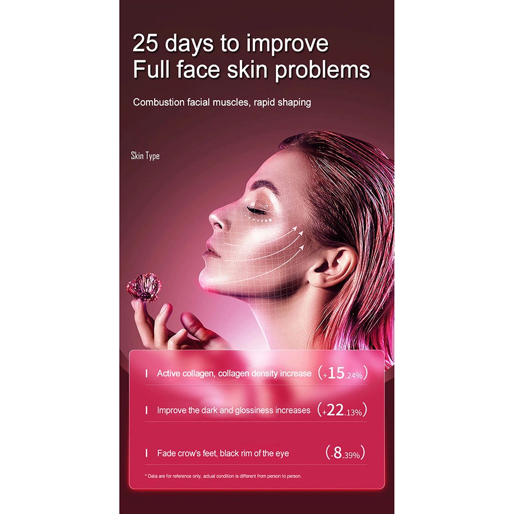 V-Face Alat Pijat Penirus Wajah Face Lifting Double Chin V-Shaped - V80