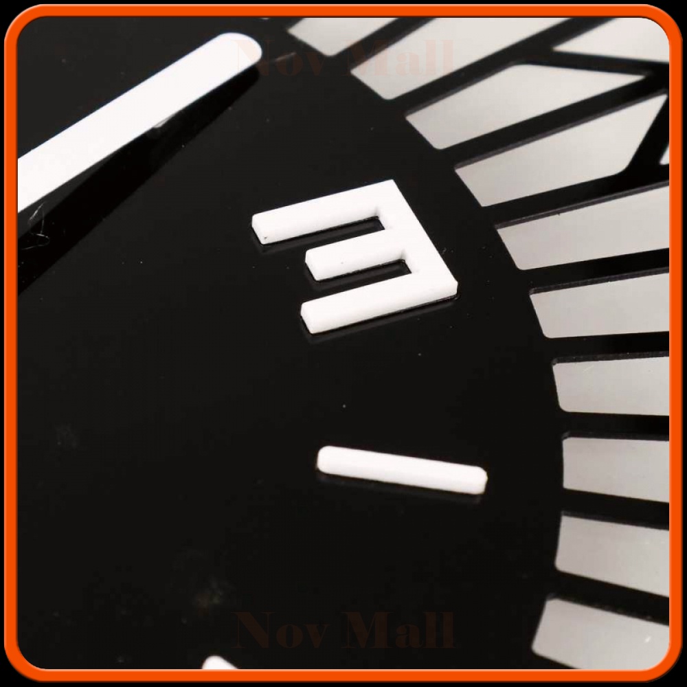 Jam Dinding Quartz Creative Design Geometric 30CM -JM754