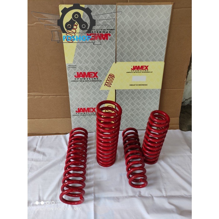 PER KIONG JAMEX MOBIL TOYOTA FORTUNER / FORTUNER VRZ DEPAN & BELAKANG